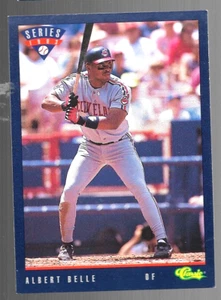 1993 Serie classica Albert Belle T12 gioco curiosità Cleveland Indians - Foto 1 di 8