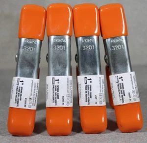 5pc Pony 3201 1" Spring Clamps - With Orange Protective Tips #3 - Picture 1 of 3