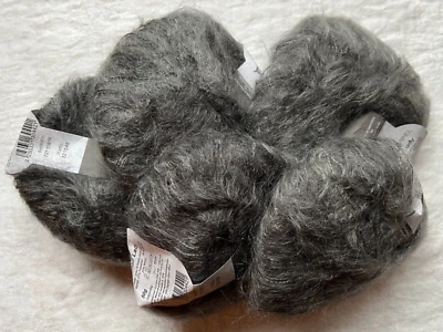Schoppel Wolle "Mohair Lady" Mohair Blend Gray 5 Balls - Image 1 of 4