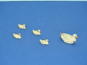 JOHILLCO ANTIKE SELTENE BAUERNHOF SERIE VORKRIEG 1930er BLEI ENTE UND 4 ENTENKÜKEN - Bild 1 von 8