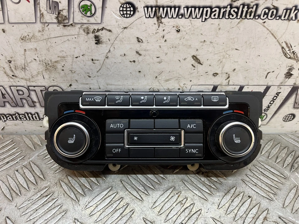 VW GOLF GTD MK6 SCIROCCO HEATER CLIMATE CONTROL UNIT 5K0907044GK 2008-2012 - Image 1 of 4