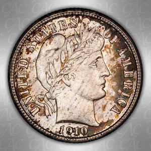 1910-D 10C CACG MS 65 - Picture 1 of 3