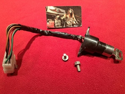 Interruptor de encendido OEM con llave y pernos de montaje Honda CM400 T 1979-1981 Foto 1 de 4