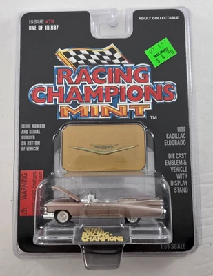 Cadillac Eldorado кабриолет 1959 серия Racing Champions масштаб 1:64 как новый - Изображение 1 из 3