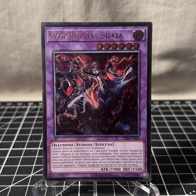 YU-GI-OH! Azamina Ilia Silvia OP28-IT003 Ultimate Rare (NM) - Image 1 of 2