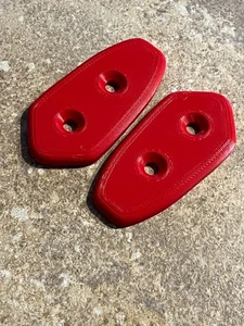 Motorrad Spiegel Rohling Block Off Platten Löschen Abdeckung Paar für Yamaha R1 2002 - Bild 1 von 6