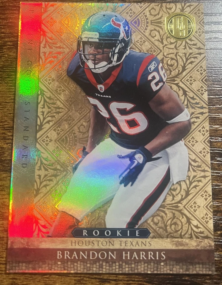 2011 Gold Standard #162 Brandon Harris Rookie SP #d /299! TEXANS - Image 1 of 2