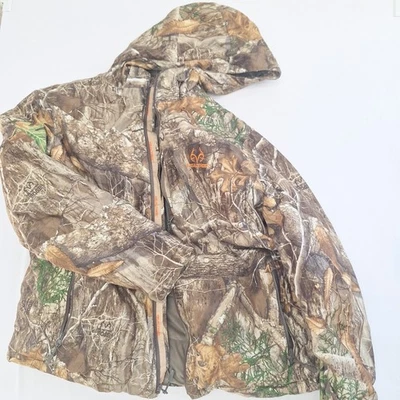 RealTree USA Jacket Men’s XL Camouflage Hunting Coat Full Zip - Image 1 of 4