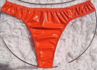 Lacktanga Lackstring Damen, orange, v. Laexa  - Bild 1 von 2