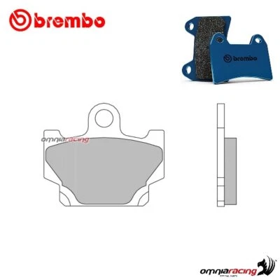 Pastillas de freno delanteras Brembo CC Carbon Ceramica para Yamaha XT500 1981-1989 Foto 1 de 4