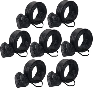 Fishing Rod Cover, 7 Pack Fishing Rod Sleeve Socks Pole Glove Protector Cover wi - Picture 1 of 12