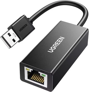 Ethernet Adapter USB 2.0 to 10 100 Mbps FREE AND FAST AU DELIVERY - Photo 1/9