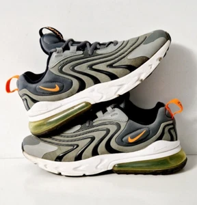 Nike Air Max 270 React Gris Unisex Entrenadores CD6870-002 - Talla EU 38.5 / UK 5.5 - Imagen 1 de 8