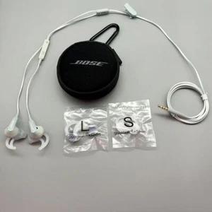 Bose SoundSport Wired 3.5mm Jack Earbuds In-ear Headphones Earbuds-White-Gift - Picture 1 of 4