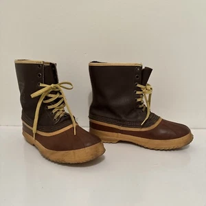 Bota SOREL Arctic Pac Para Hombre 11 Cuero Marrón Forro de Lana Cálido Impermeable Canadá - Imagen 1 de 10