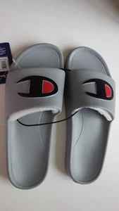 Champion AUTHENTIC Boys Slide Sandals Gray Size 6 The Takeover New - Bild 1 von 7