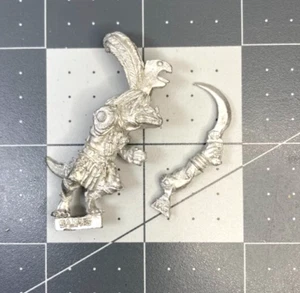 Warhammer Lizardmen SAURUS COMMAND CHAMPION #2 metal GW oldhammer 5th ed. AZ25 - Picture 1 of 2