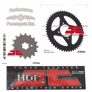 90-00 YAMAHA RT100 NEW JT SPROCKET 14/48 SET & HD JT CHAIN KIT - Picture 1 of 3