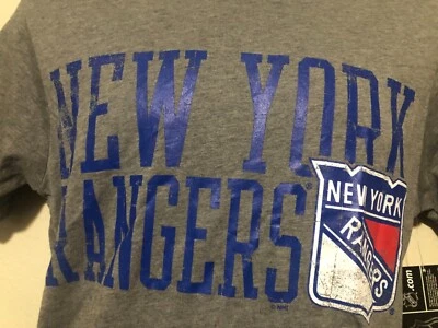 Новая темно-серая футболка НХЛ хоккей Нью-Йорк рейнджеры - Изображение 1 из 4