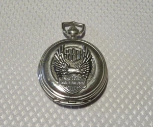 Harley Davidson Franklin neuwertig Sammler Taschenuhr Flammenzifferblatt - Bild 1 von 5