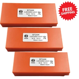 3Pcs BT24IK BT27IK BT20K 4.8V 2400mAh Battery for Remote Control Battery US - Afbeelding 1 van 7