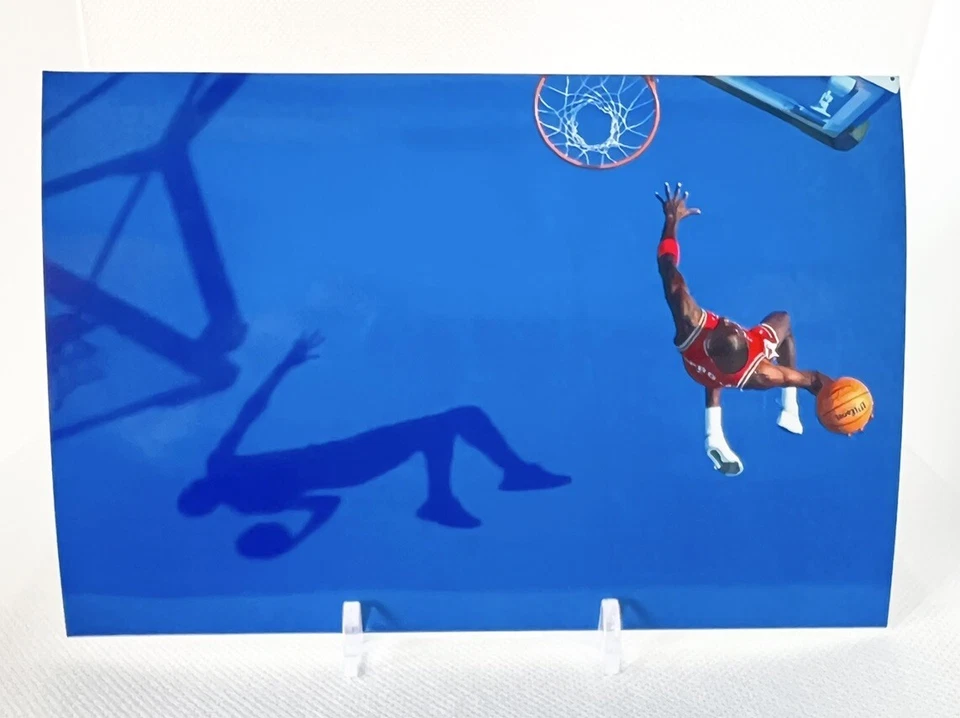 Foto de Michael Jordan The Blue Dunk 4x6 🔥 Foto 1 de 1