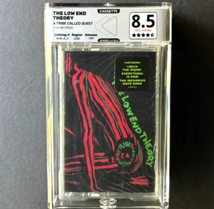 A TRIBE CALLED QUEST The Low End Theory 1991 SEALED GRADED U.S. CASSETTE W/HYPE - Picture 1 of 6
