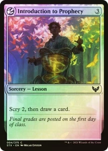 Introducción a la lámina de profecía - 004/275 - común - Strixhaven STX Magic The Gathering - Imagen 1 de 1