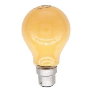 OSRAM GLS Party Coloured Light Bulb B22 240V 40W Orange - Picture 1 of 6