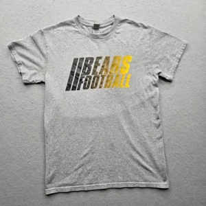 Bears Football Gildan Boys Small T-Shirt Gray - Picture 1 of 9