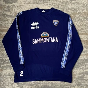 Vintage Empoli Fußball Sweatshirt XXL Navy 1997/98 Errea Training Serie A Italy - Bild 1 von 12