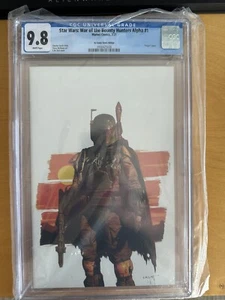 STAR WARS War of the Bounty Hunters Alpha #1 IG Comic store Grist CGC 9.8 - Picture 1 of 3