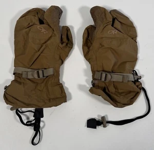 Outdoor Research MGS TF Shell Mitts USMC Coyote Brown Large - Picture 1 of 3