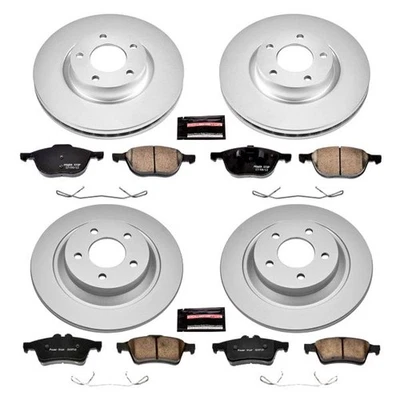 PowerStop CRK5804 Brake Kit For Mazda 5 2008-2015 Front Rear - Image 1 of 4
