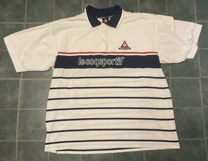 le coq sportif Mens Polo Shirt 90s Size X-Large Vintage - Picture 1 of 5