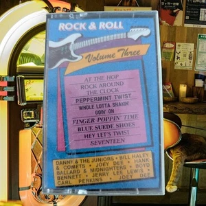 Rock and Roll Cassette Tapes Volume 3 Around the Clock, At the Hop, Seventeen - Picture 1 of 6