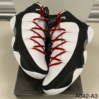 Talla 12.5 - Zapatillas Jordan 9.5 Team Hombre 314308-163 Blanco Negro Rojo ¡Envío Rápido! Foto 1 de 4