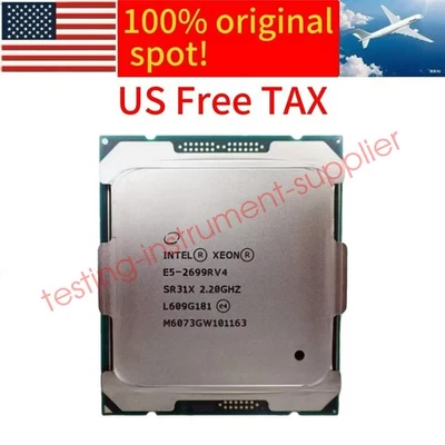 Intel Xeon e5-2699R v4 CPU processor 22 cores 44 threads LGA 2011-3 2.2ghz - Image 1 of 4