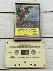 Tennessee Ernie Ford Sings 22 Favorite Hymns (Gospel Music Cassette Tape) - Picture 1 of 2
