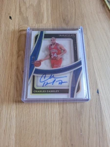 2023-24 Panini Immaculate Charles Barkley #SBS-CBP Auto Gold 7/10 - Picture 1 of 2
