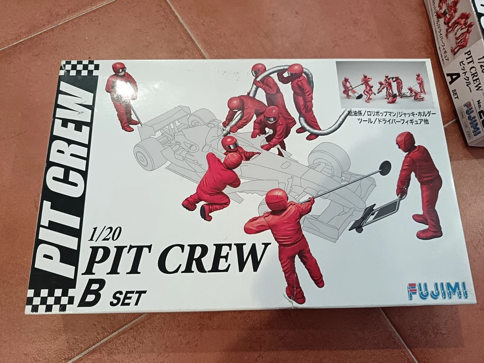 Pit Crew Set B - Fujimi 1/20 - Immagine 1 di 2