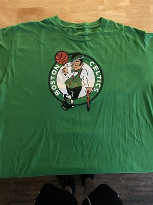 Kyrie Irving Boston Celtics Fanatics Fastbreak Shirt Men's 2XL Green - Image 1 of 3