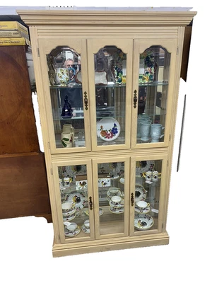 57044  PULASKI Lighted Curio Cabinet - Image 1 of 4