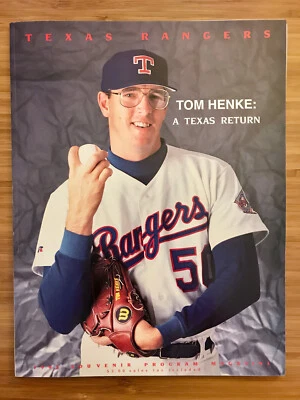 1993 Texas Rangers Program - July 22, 23, 24, 25 Gameday News v Toronto Bluejays - Image 1 of 4