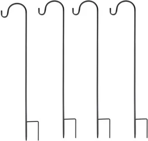 Schäferhaken 4 Stück Schäferstab laternenstab Garten,Hirtenbogen Haken 100cm DE - Bild 1 von 15