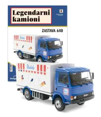 1:43 Camion(Truck) Zastava 640 - Pekabela Jugoslavia (Iveco 640) DeAgostini - Immagine 1 di 4