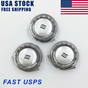 3pcs Replacement Shaver Heads for Philips Norelco HQ8 AT750 AT751 AT890 AT891 - Picture 1 of 5