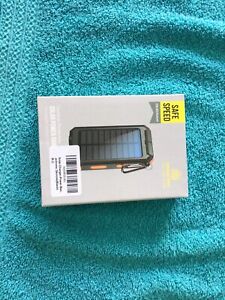 NewPortable Charger Solar Power Bank Super 20000mAh USB For Phone Fast Charging