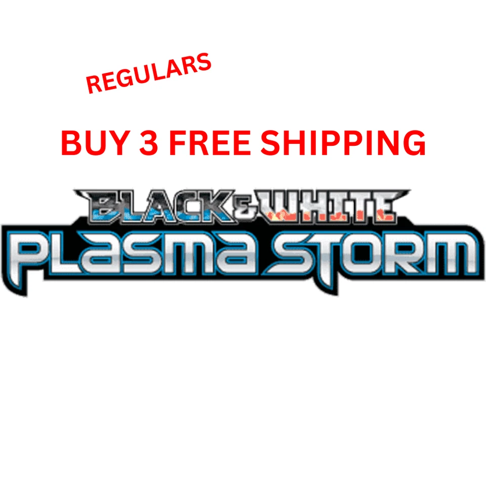 PLASMA STORM Pokémon TCG 1 - 135 PICK YOUR OWN REGULARS 3+ FREE SHIP LP/NM - Image 1 of 1