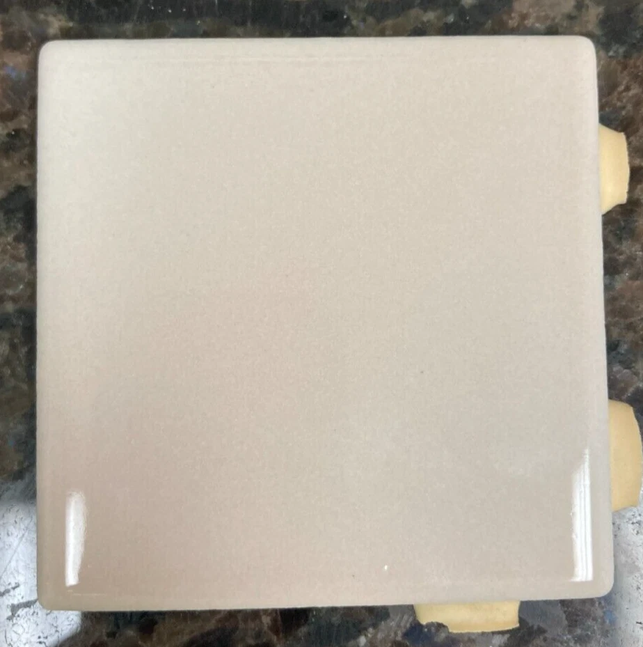 Tile 3"x3" tile Mesh backing Backsplash Coral Mist Wall Meshed sample piece - Image 1 of 1